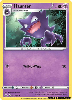 056/198 Haunter Uncommon Normal