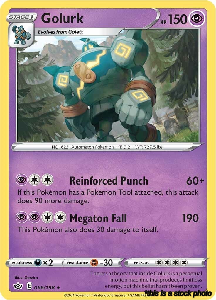 Normal Golurk [066/198 Near Mint ]