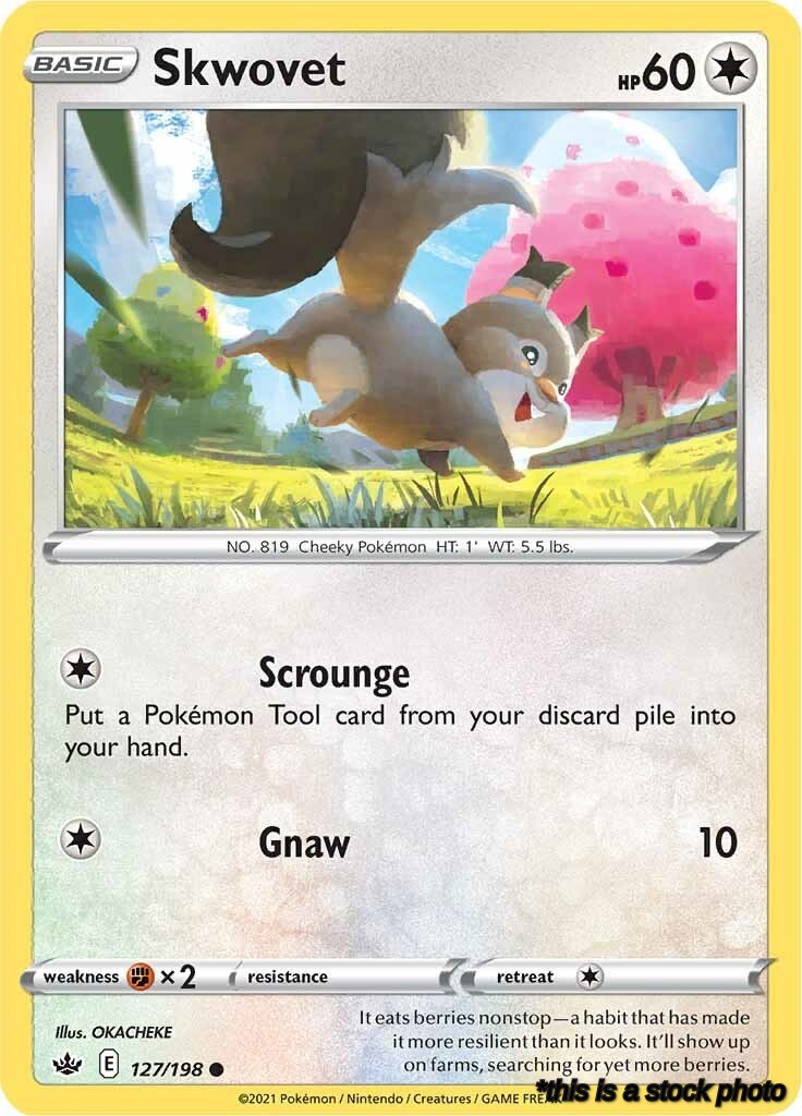 Common Skwovet [127/198 Near Mint ]