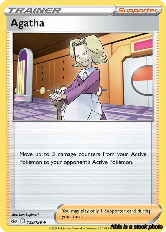 Normal Agatha [129/198 Lightly Played ]