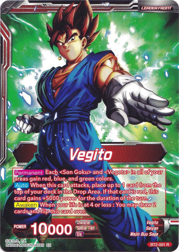 Vegito // Fusion Warrior Super Saiyan Vegito (Back)