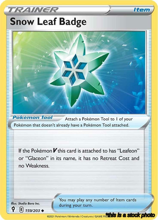 Snow Leaf Badge