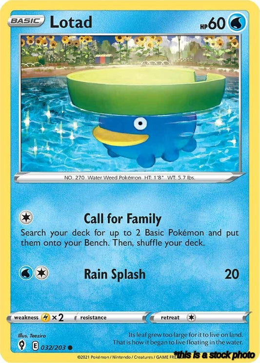 Common Lotad [032/203 Lightly Played ]