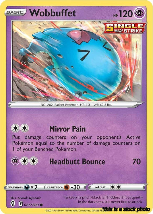 Normal Wobbuffet [066/203 Near Mint ]