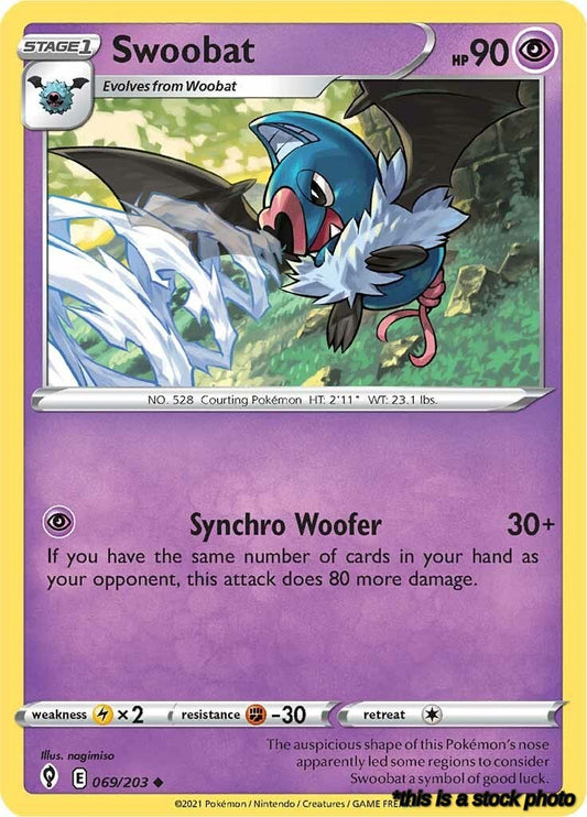 Uncommon Swoobat [069/203 Lightly Played ]