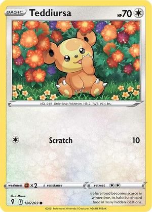Teddiursa [SWSH07 - 126/203]