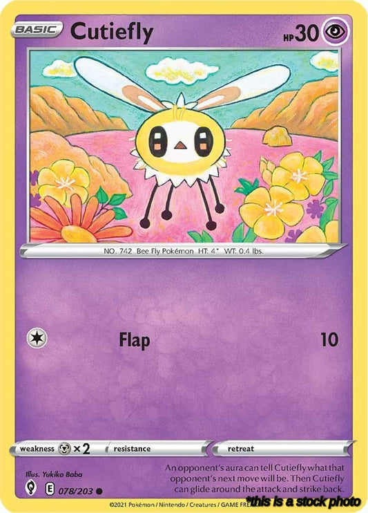 Common Cutiefly [078/203 Lightly Played ]
