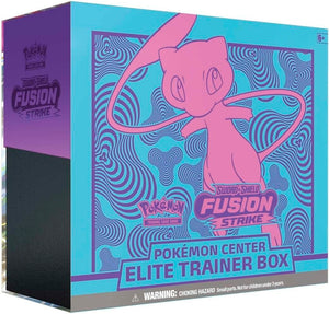 Fusion Strike Pokemon Center Elite Trainer Box (Exclusive) SWSH08: Fusion Strike
