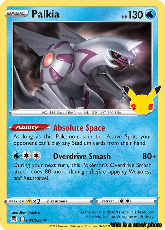 Holo Rare Palkia [004/025 Near Mint ]