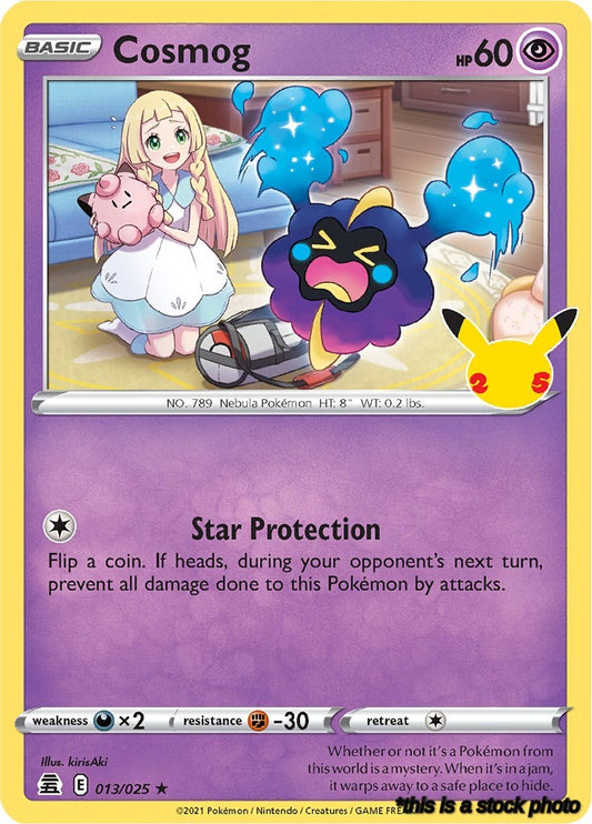 Holo Rare Cosmog [013/025 Near Mint ]