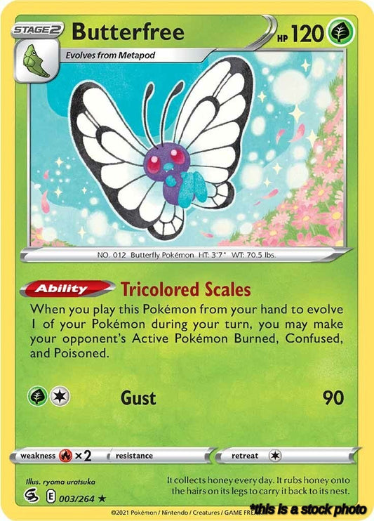 Holofoil Butterfree [003/264 Lightly Played ]