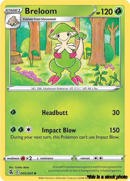 Uncommon Breloom [005/264 Near Mint ]