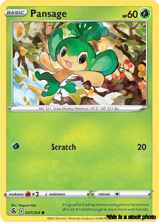 Common Pansage [007/264 Near Mint ]