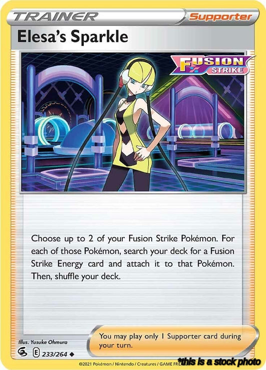 Uncommon Elesa's Sparkle [233/264 Lightly Played ]