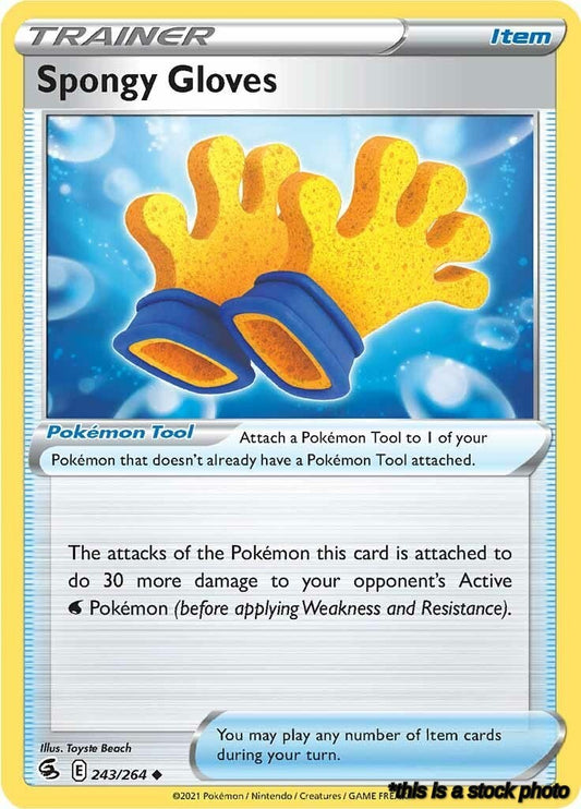 Spongy Gloves