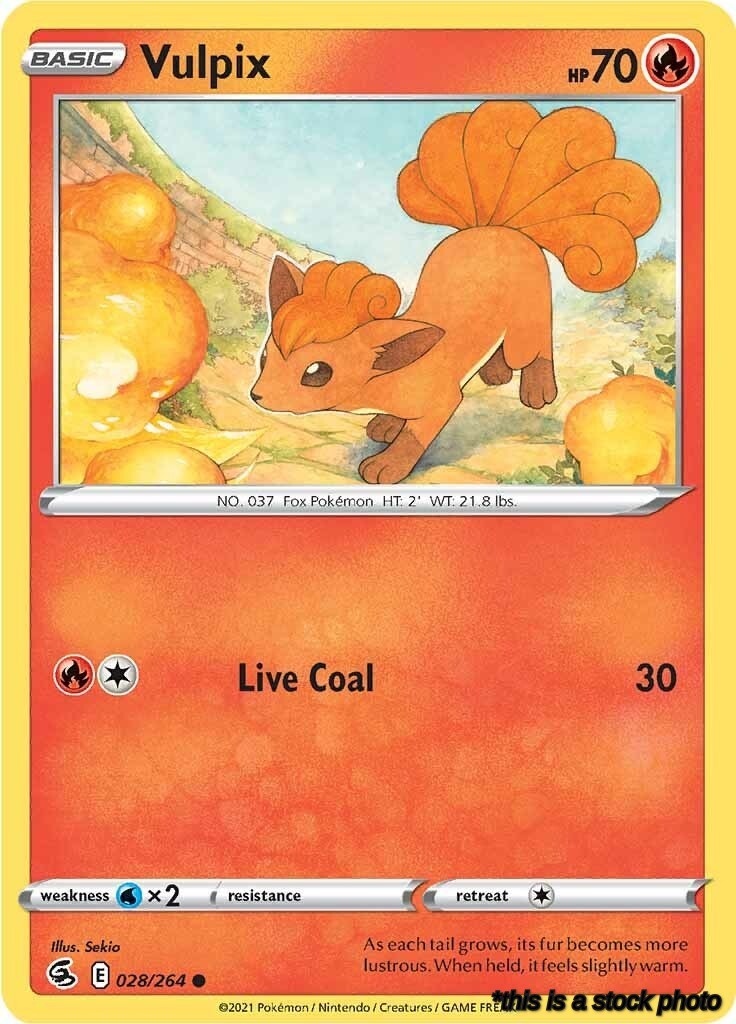 Common Vulpix (28) [028/264 Near Mint ]