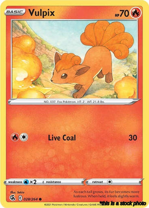 Common Vulpix (28) [028/264 Near Mint ]