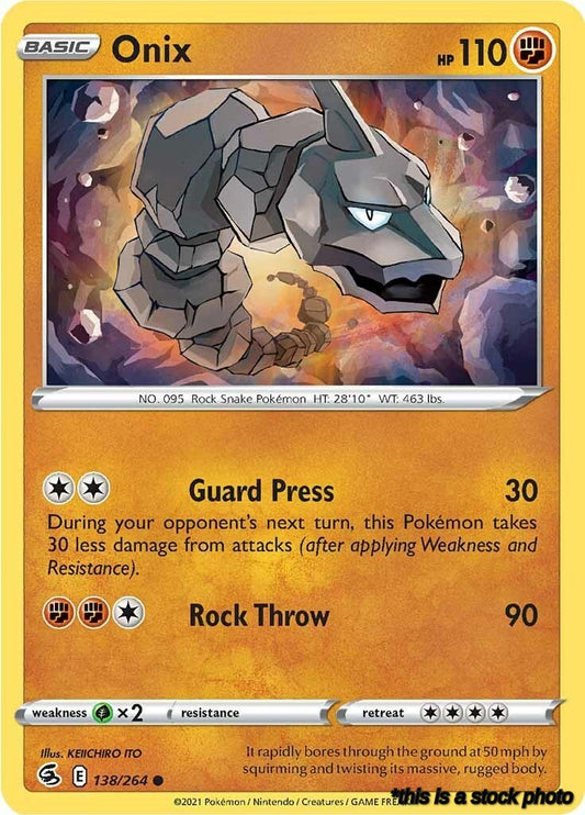 Normal Onix [138/264 Near Mint ]
