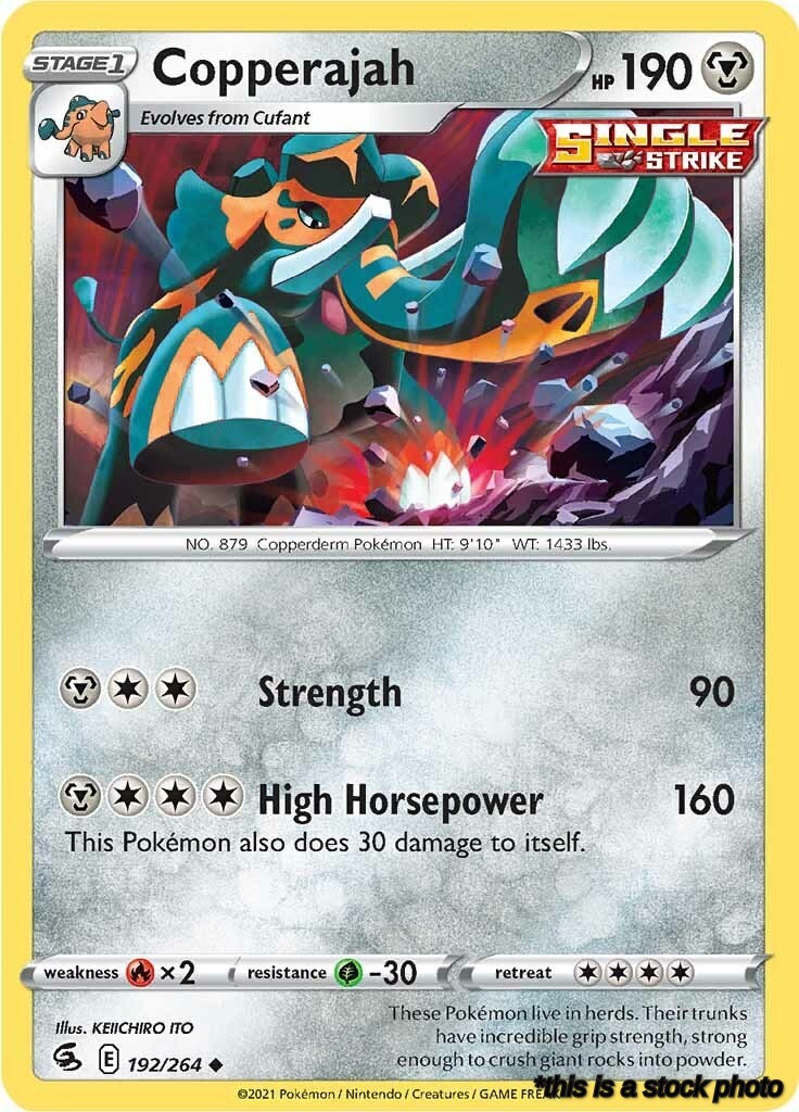 192/264 Copperajah Uncommon Reverse Holofoil