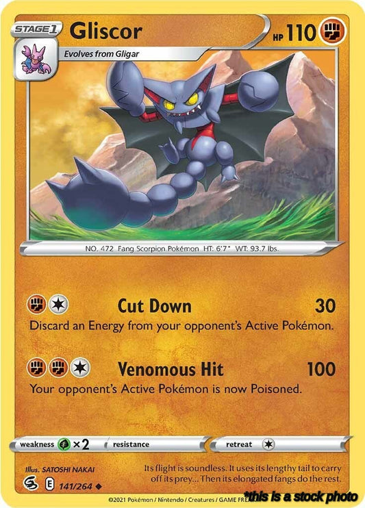 Uncommon Gliscor [141/264 Near Mint ]