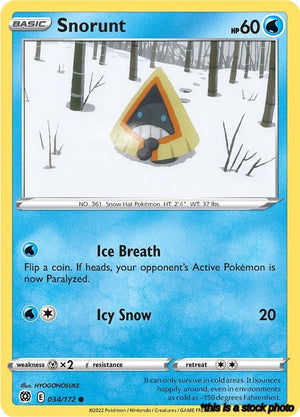 034/172 Snorunt Common Normal