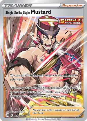 Holofoil Single Strike Style Mustard [TG28/TG30 Near Mint ]