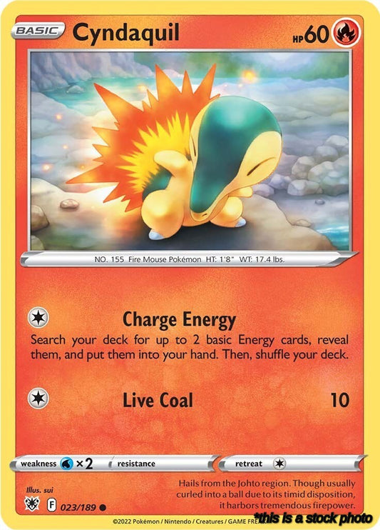 Common Cyndaquil [023/189 Lightly Played ]