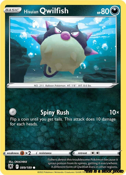 Common Hisuian Qwilfish (89) [089/189 Near Mint ]