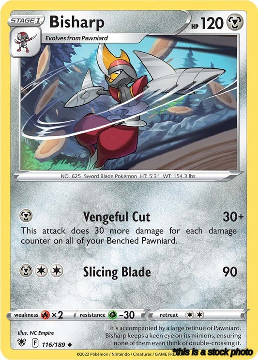 116/189 Bisharp Uncommon Normal