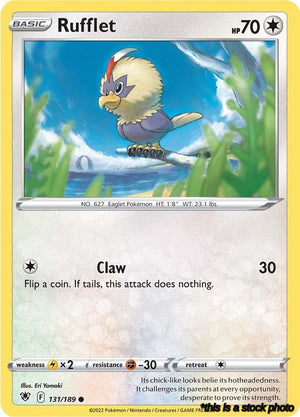 131/189 Rufflet Common Normal