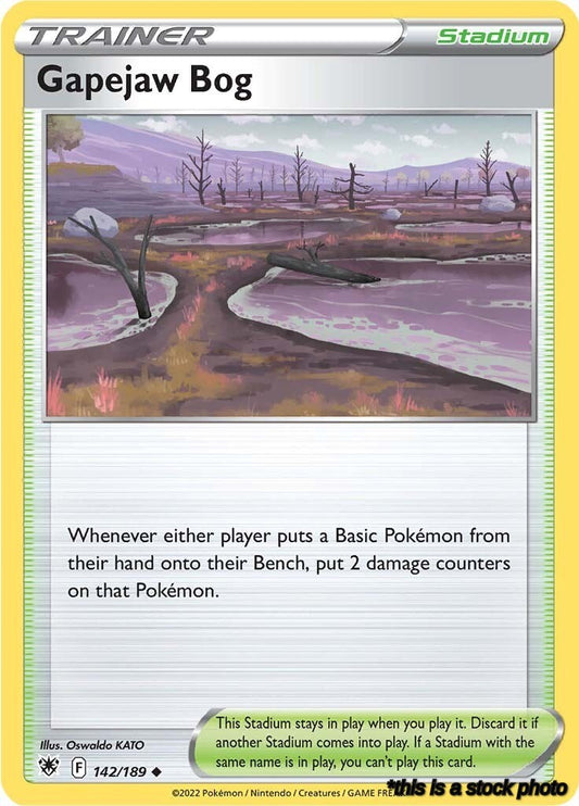 Normal Gapejaw Bog [142/189 Lightly Played ]