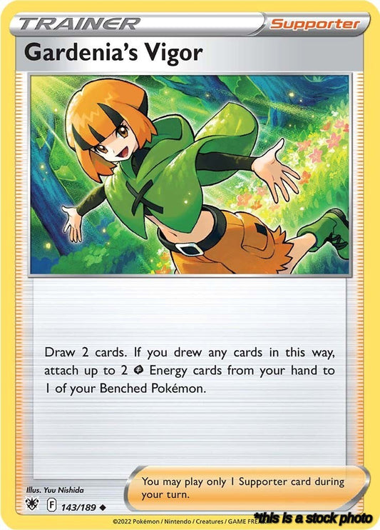 Normal Gardenia's Vigor [143/189 Lightly Played ]