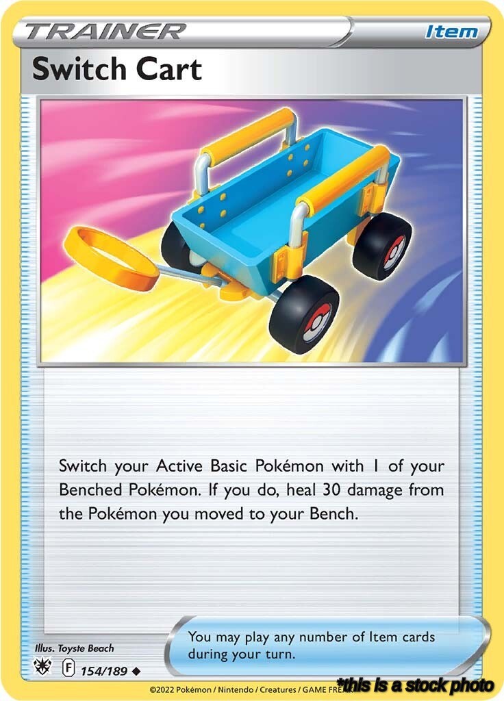 154/189 Switch Cart Uncommon Normal