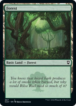Forest (467) [CLB/467] 2022 Magic: The Gathering
