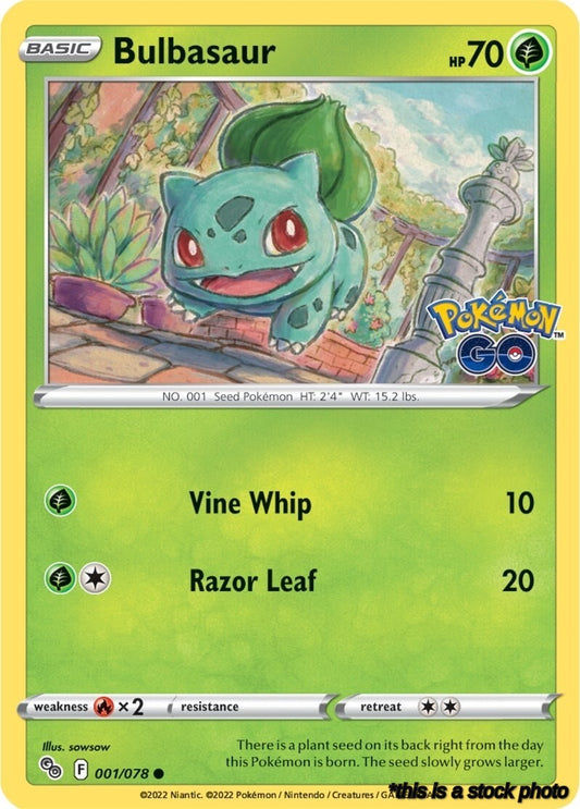 001/078 Bulbasaur Common Normal