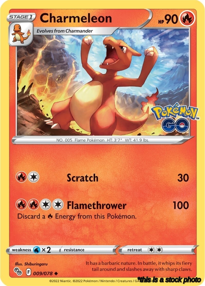 009/078 Charmeleon Uncommon Normal