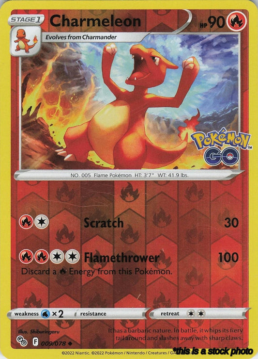 009/078 Charmeleon Uncommon Reverse Holofoil