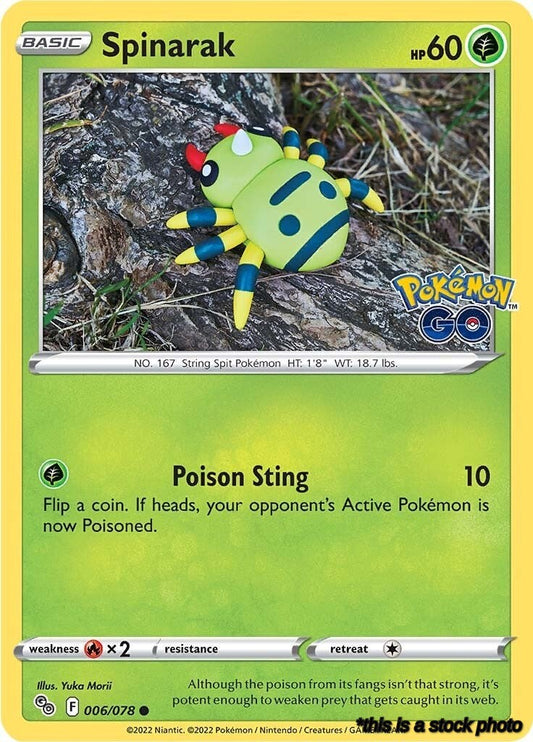 Common Spinarak [006/078 Near Mint ]
