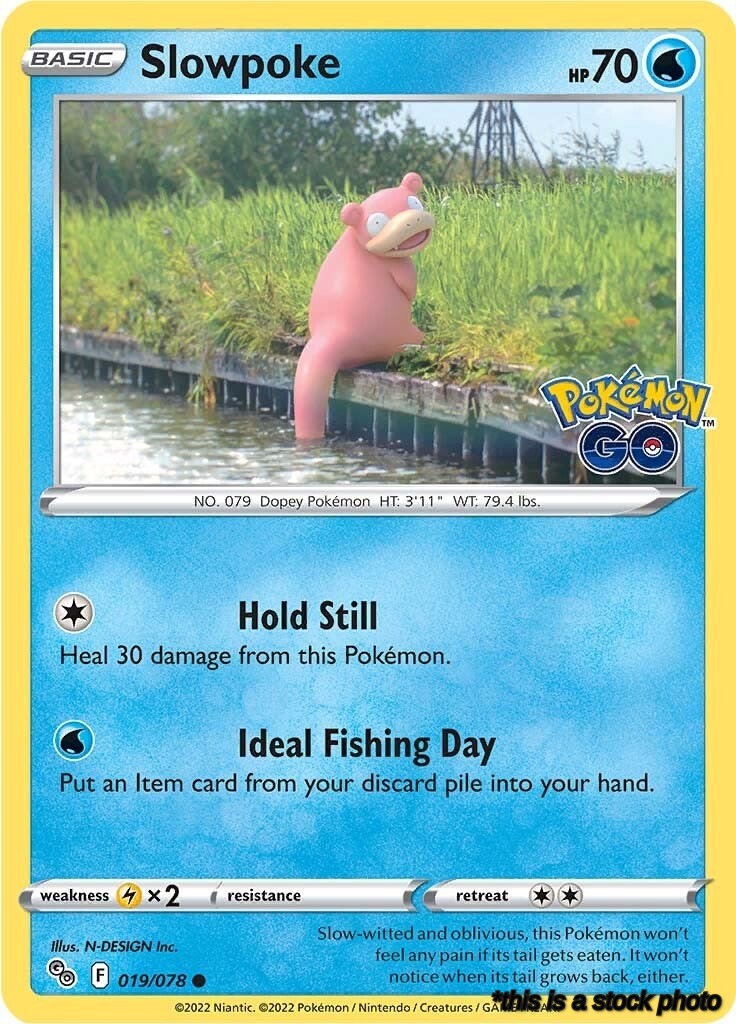 019/078 Slowpoke Common Reverse Holofoil