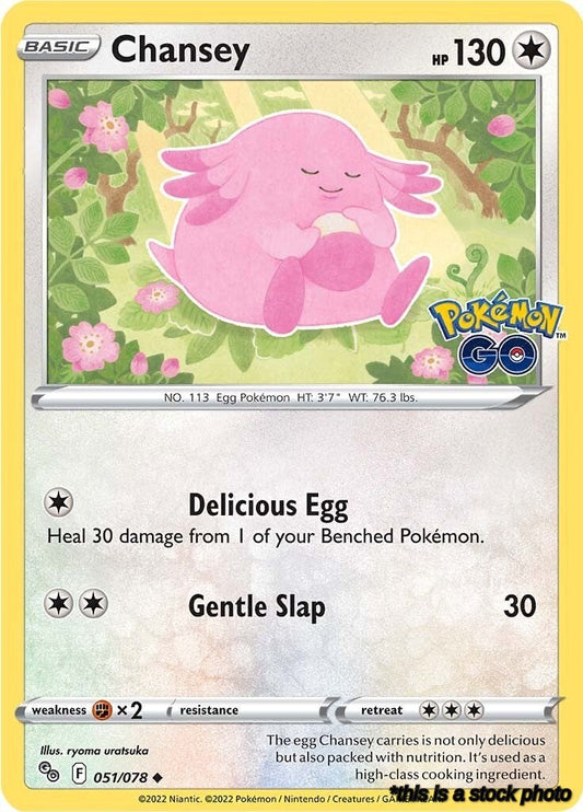 Uncommon Chansey [051/078 Lightly Played ]