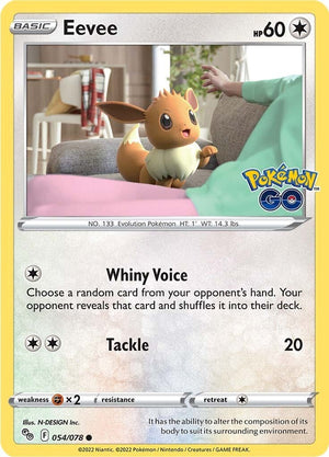 Normal Eevee [054/078 Near Mint ]