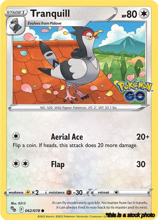 Normal Tranquill [062/078 Lightly Played ]