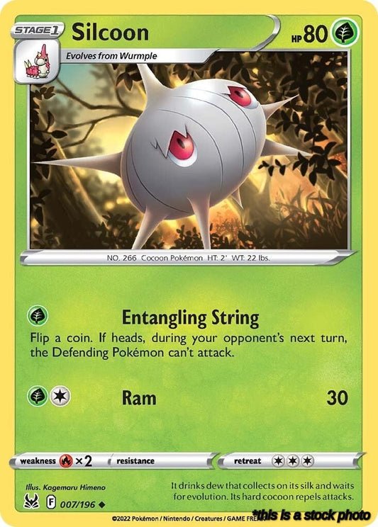 Uncommon Silcoon [007/196 Near Mint ]