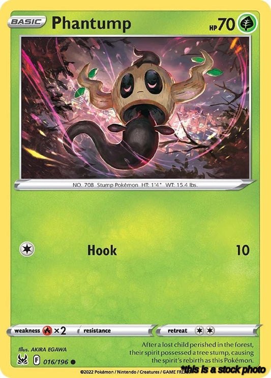 Normal Phantump [016/196 Near Mint ]