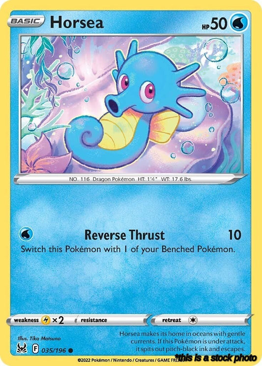 Common Horsea [035/196 Near Mint ]