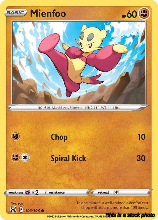 Common Mienfoo [103/196 Lightly Played ]