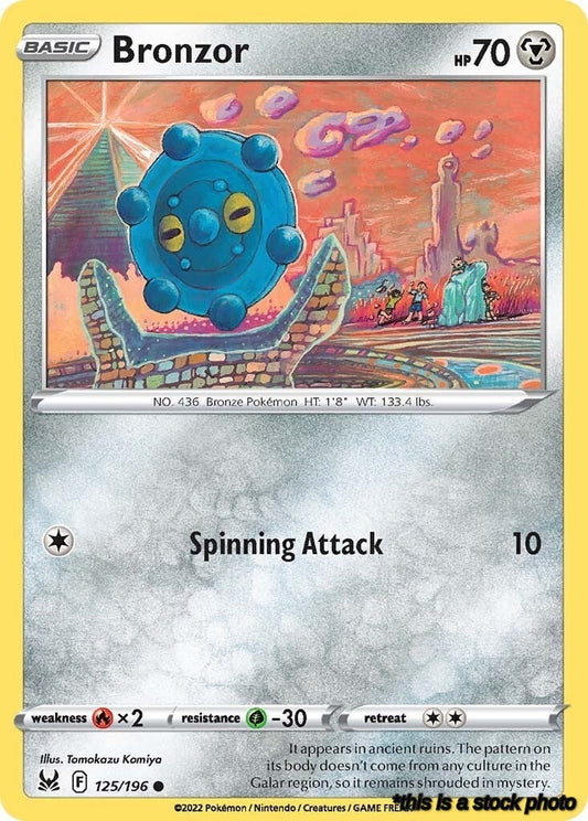 Common Bronzor [125/196 Lightly Played ]