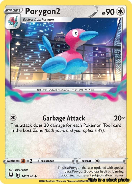 Uncommon Porygon2 [141/196 Lightly Played ]