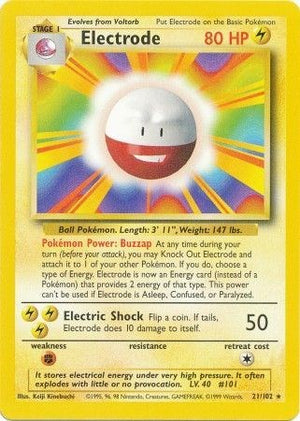 021/102 Electrode Rare Normal