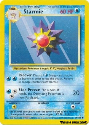 064/102 Starmie Common Normal